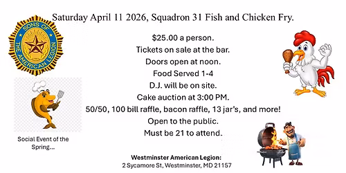 Squadron 31 Kettle Fried Fish and Chicken with Pork Loin