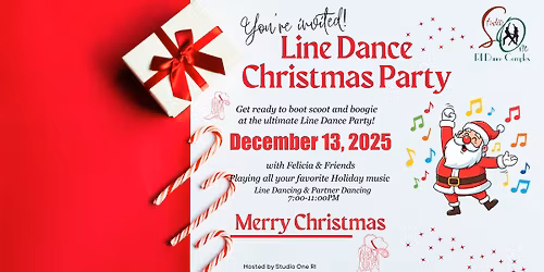 Line Dance Christmas Party