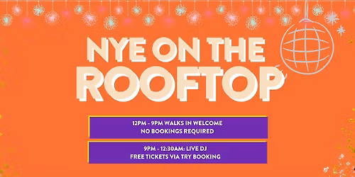 (SOLD OUT) NYE On the Sunny's Rooftop! \u2728\ud83c\udf05