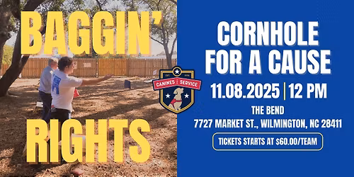 Baggin\u2019 Rights: Cornhole for a Cause \u2013 2nd Annual Tournament