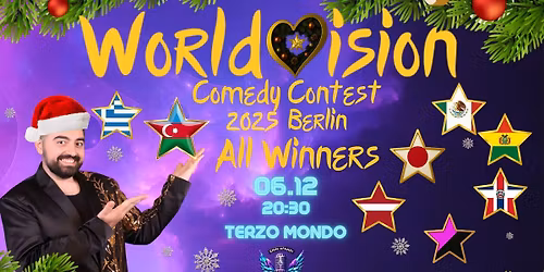 WorldVision Comedy Contest All Winners 06.12.2025 Berlin