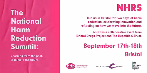 The National Harm Reduction Summit hosted by BDP and the Hepatitis C Trust