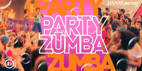 PARTY ZUMBA au Festival International DANSEncore avec Ricardo Marmitte & Cie
