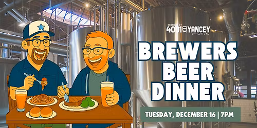Brewers Beer Dinner