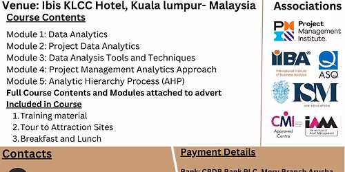 Data Analytics for Managers Training Kuala Lumpur, Malaysia