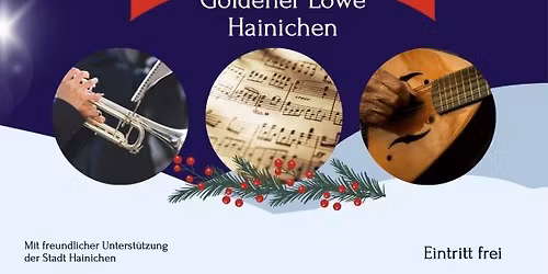 Weihnachtskonzert mit den Turmbl\u00e4sern und der Mandolinengruppe