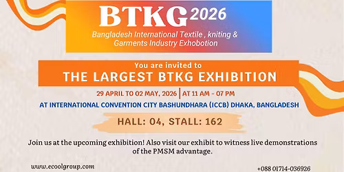2026 Bangladesh International Textile, Knitting and Garment Industry Exhibition