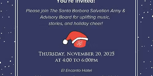 The Salvation Army of Santa Barbara: Red Kettle Kick-Off 2025