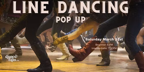 Line Dancing Pop Up- Intermediate