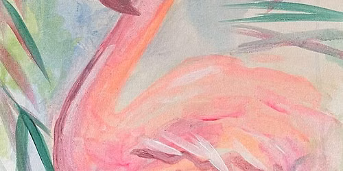 Paint and Sip: Flamingo Splash