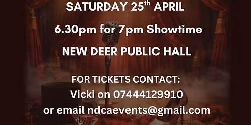 Death Backstage; a murder mystery event 