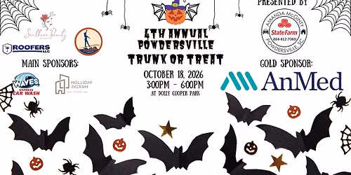 4th Annual Powdersville Trunk or Treat
