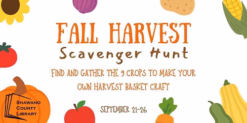 Fall Harvest Scavenger Hunt