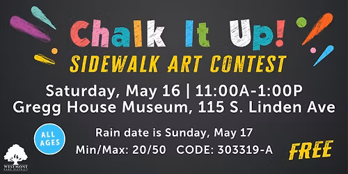 Chalk It Up! Sidewalk Art Contest 