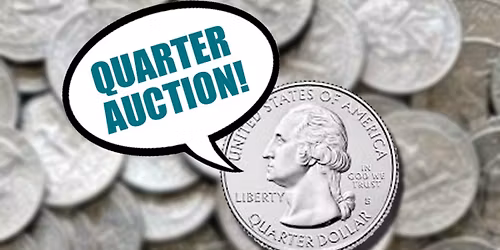 Quarter Auction for Toys for Tots
