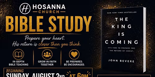 The King is Coming Bible Study