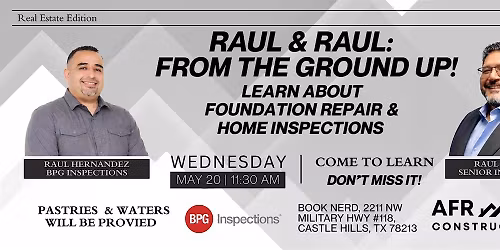 FROM THE GROUND UP! A FREE LUNCH & LEARN