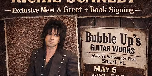 Richie Scarlet Book Signing & Meet & Greet!!