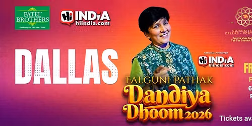 Falguni Pathak Dandiya Dhoom Live in Dallas