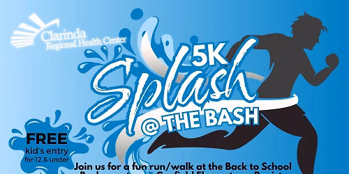 CRHC 5K Splash at The Bash @ The Back to School Bash