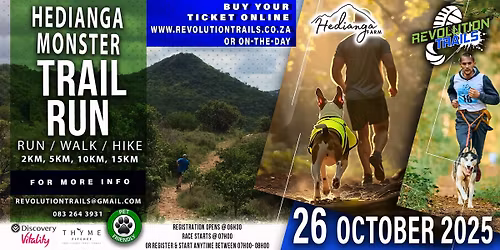 Hedianga Monster Trail Run\/Walk