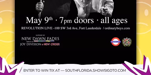 Ordinary Boys with New Dawn Fades at The Radio Room