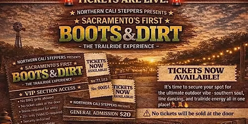 Boots N Dirt- Trailride Experience Line Dance Party