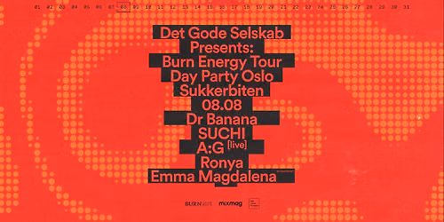 Det Gode Selskab x Burn Energy Tour 2026 x Mixmag | Day Party