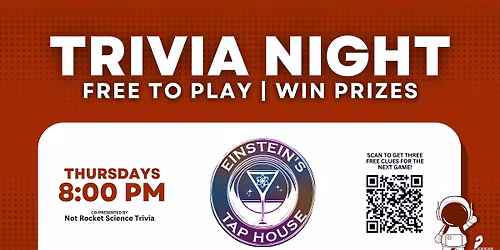 Burlington Trivia Night | Einstein's Tap House