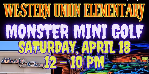 WUES Monster Mini Golf Spirit Day