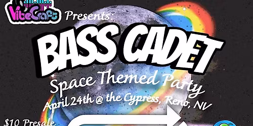 Vibecraft Presents 'BASS CADET' A Space Themed Party