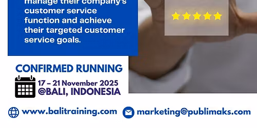 Training Strategic Customer Service Management in Bali