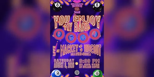 YEMBand at Mackey\u2019s 8\/8\/26
