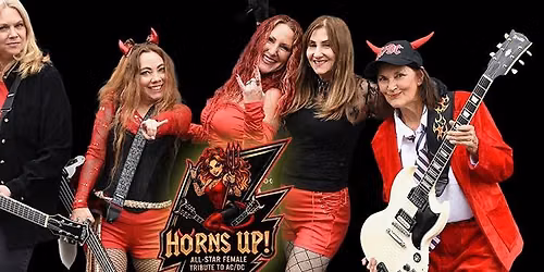 Horns up at Rock n Roll Pizza with 3 Bad Jacks