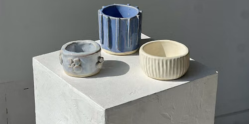 Morning Matcha Bowl Pottery Class - Handbuilding Ceramics Workshop