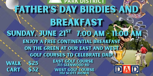 Father's Day Birdies and Breakfast