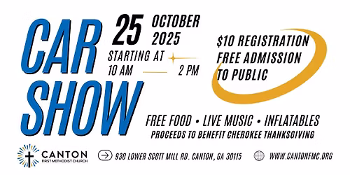 Car Show at Canton First Methodist