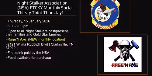 NSA Thirsty Third Thursday FTCKY