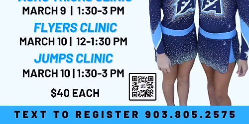 Spring Break Acro Trick Clinic