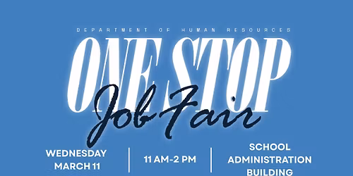 \u2728We're Hiring! One Stop Job Fair
