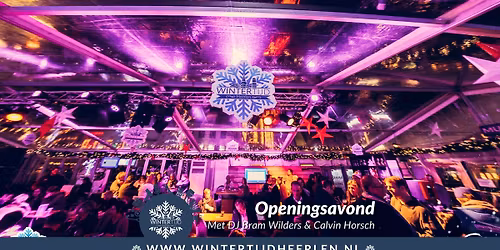 Openingsavond Wintertijd Heerlen - DJ Bram Wilders & Calvin Horsch - Wintercaf\u00e9