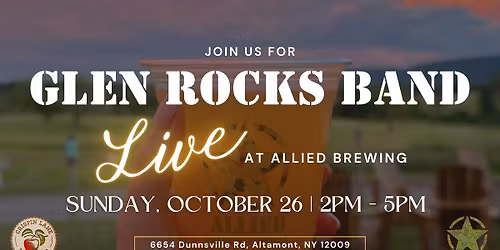 Glen Rocks Band LIVE at Allied Brewing