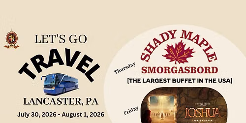 2026 Trip to Lancaster PA
