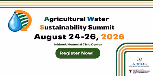 Agricultural Water Sustainability Summit 