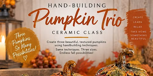 Hand Building Clay Pumpkins