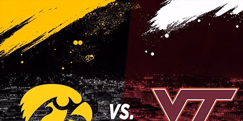 Iowa Hawkeyes Vs. Virginia Tech Hokies