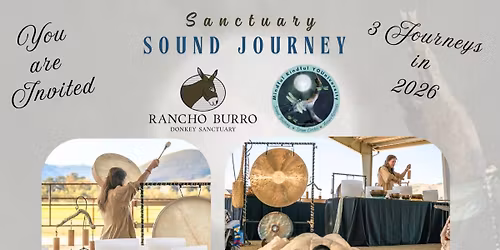 Sanctuary Sound Journey benefiting Rancho Burro Donkey Sanctuary