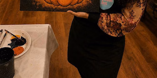 Autumn Pumpkin Sip and Paint Experience - Nottingham
