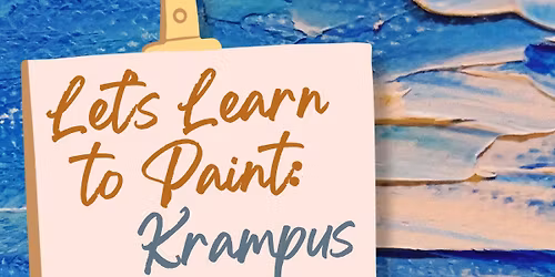 Let's Learn to Paint: Krampus with Renato's ARt