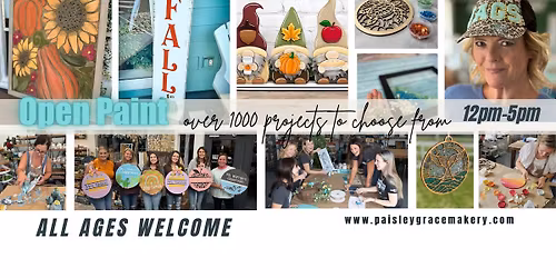 Open Paint \u2013All Ages DIY Workshop